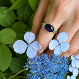 Amethyst Peridot Ring - Size 7.5