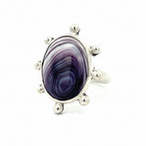 sterling silver wampum ring | silver raven studio