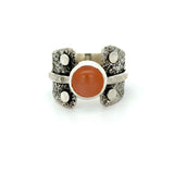 Moonstone Armor Ring - Size 10