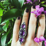 Amethyst Statement Ring