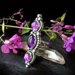 Amethyst Statement Ring