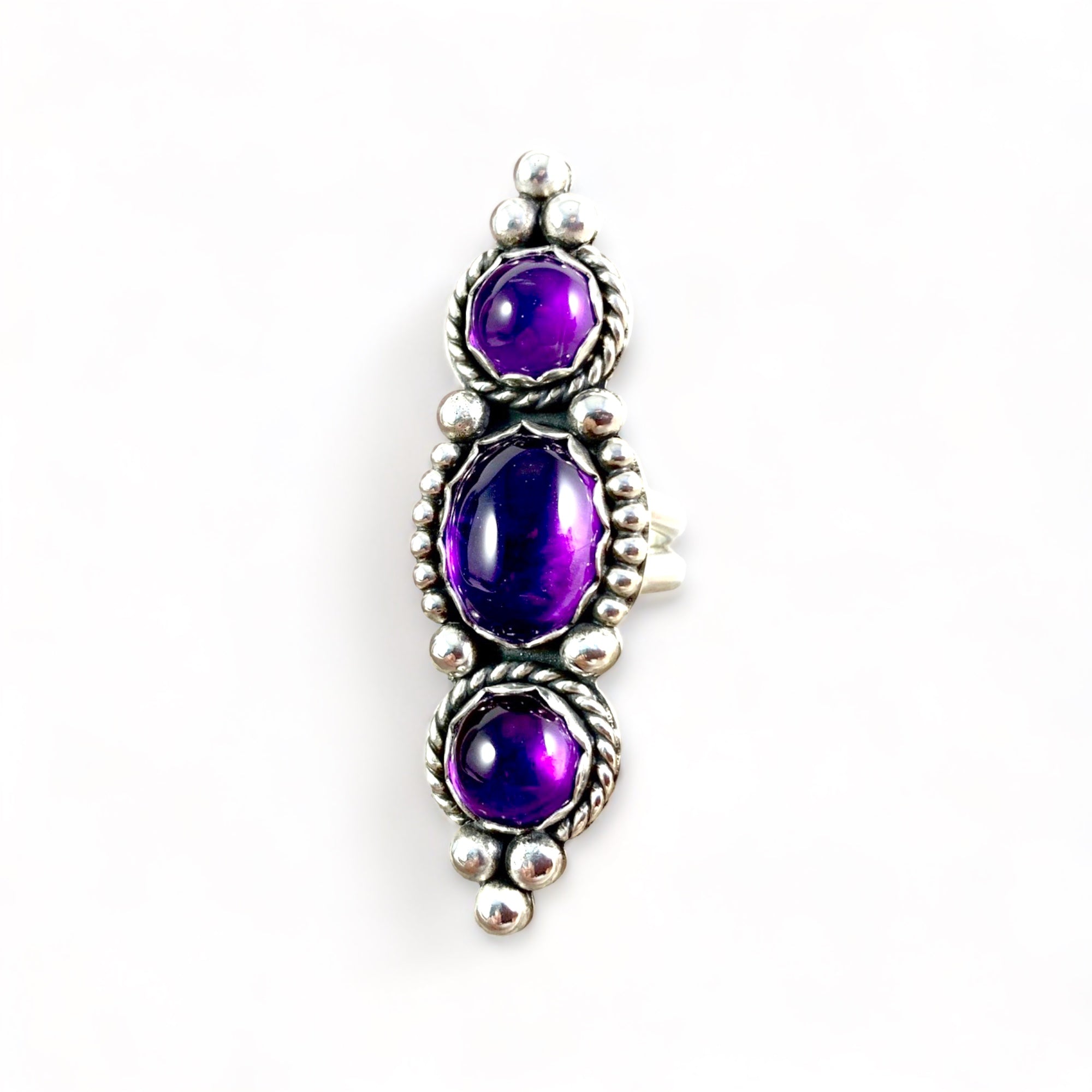 Amethyst Statement Ring