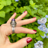 Amethyst Temple Ring Size 7.5
