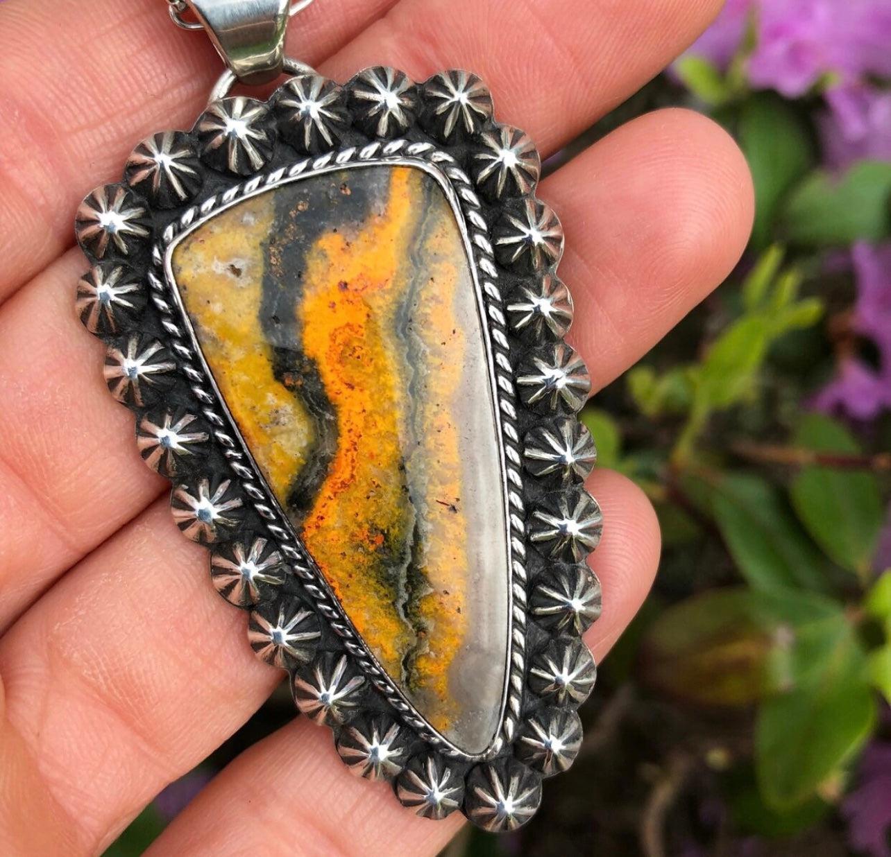 BumbleBee Jasper Necklace