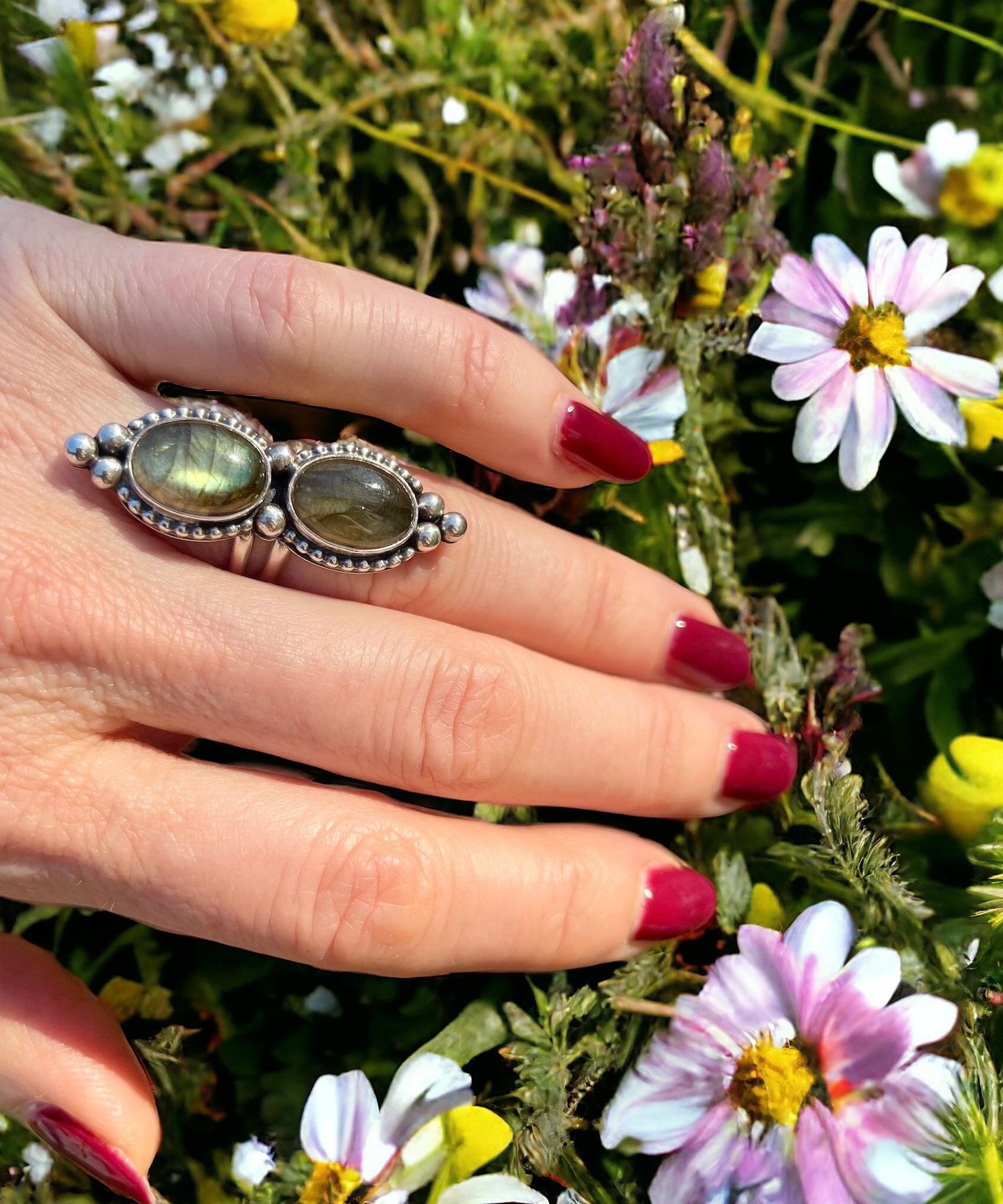 Labradorite Ring