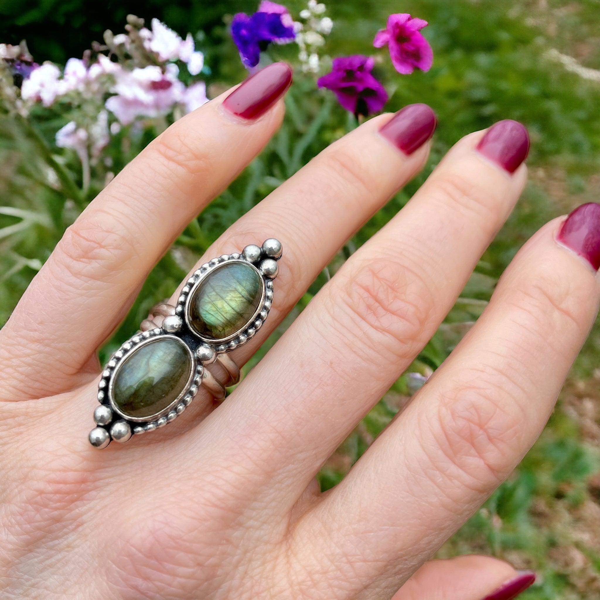 Labradorite Ring