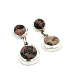 Leopard Skin Jasper Dangle Earrings