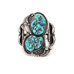 Massive Turquoise Cuff Bracelet