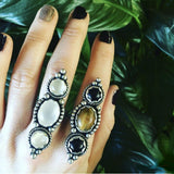 Moonstone Statement Ring