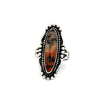 Painted Desert Jasper Ring Size 7