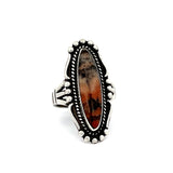 Painted Desert Jasper Ring Size 7