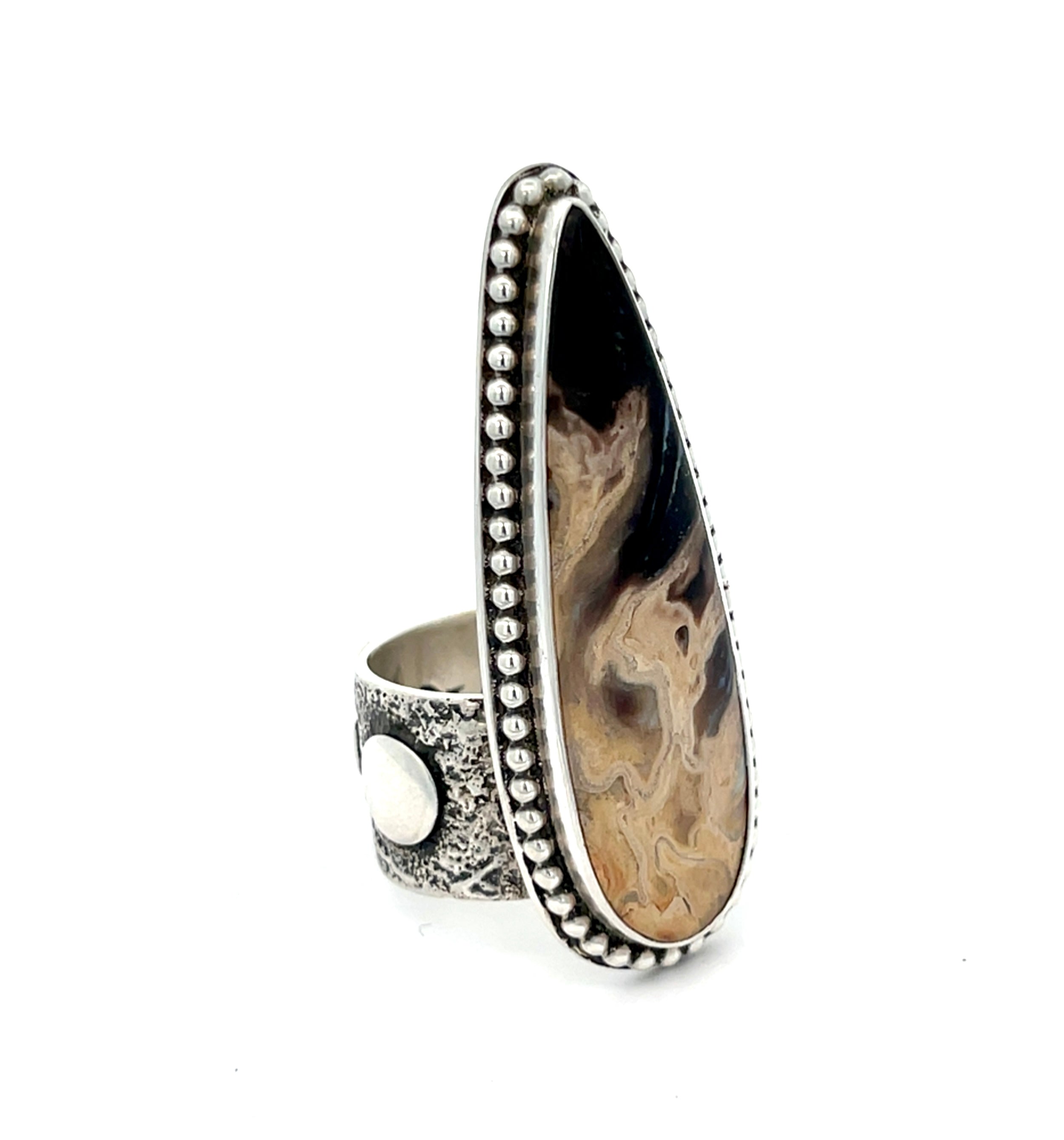 Palm Root Warrior Ring Size 7.5