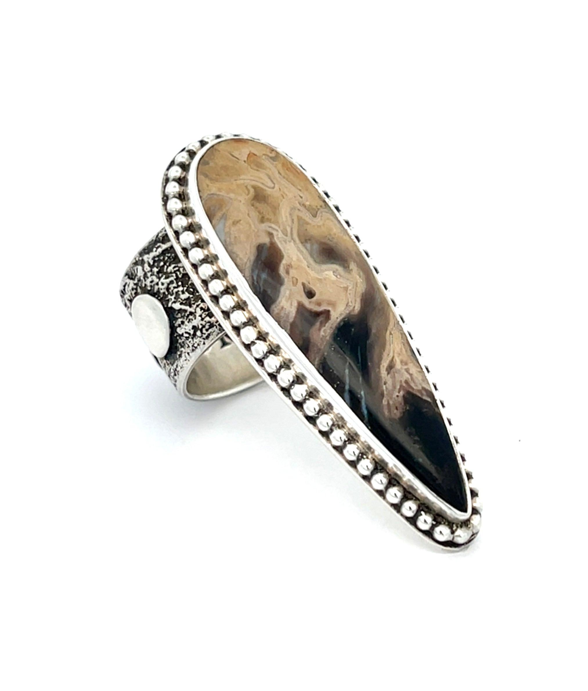 Palm Root Warrior Ring Size 7.5