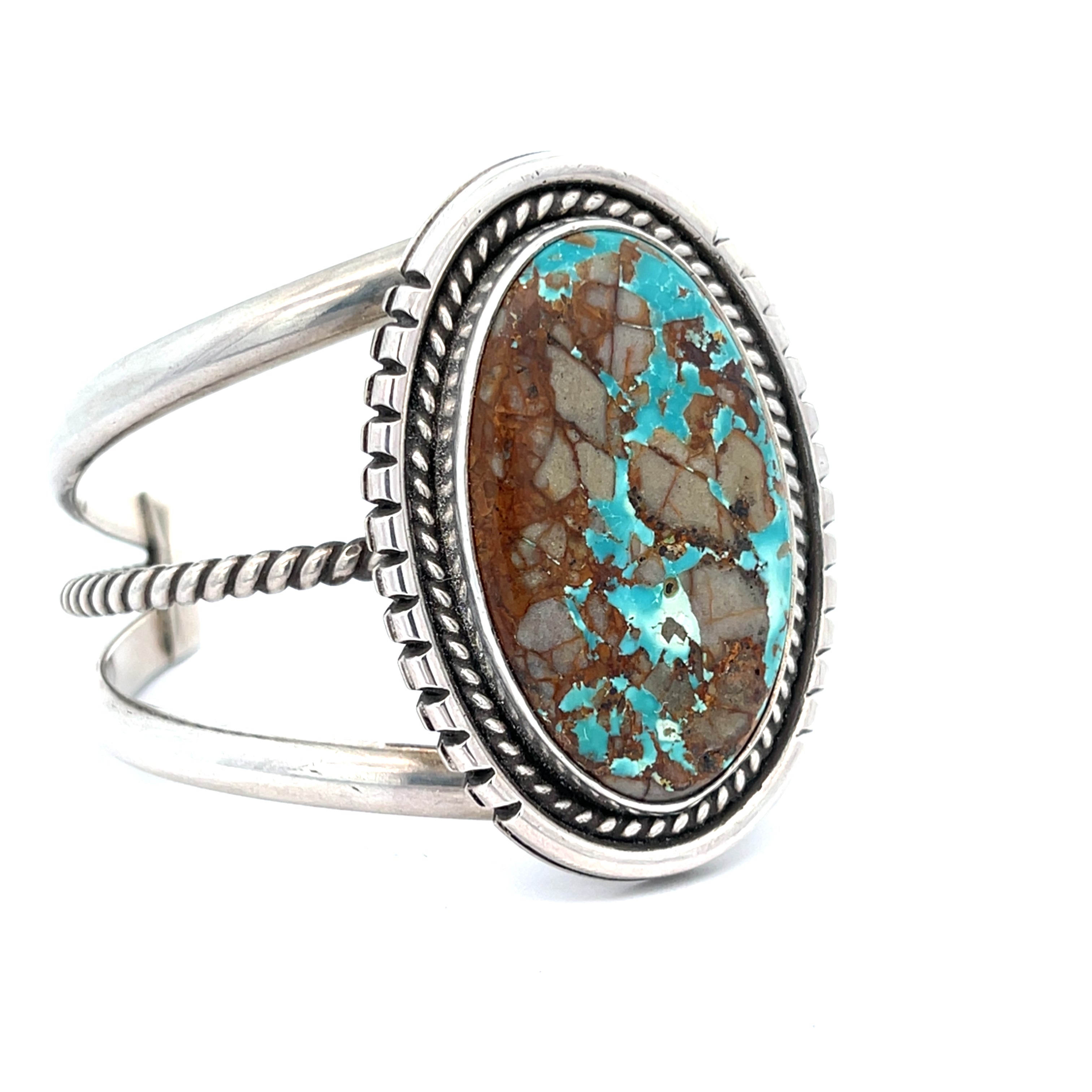 Pilot Mountain Turquoise Cuff Bracelet