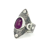 Pink Sapphire Ring Size 7.5