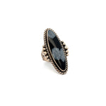 Snowflake Obsidian Ring Size 6.25
