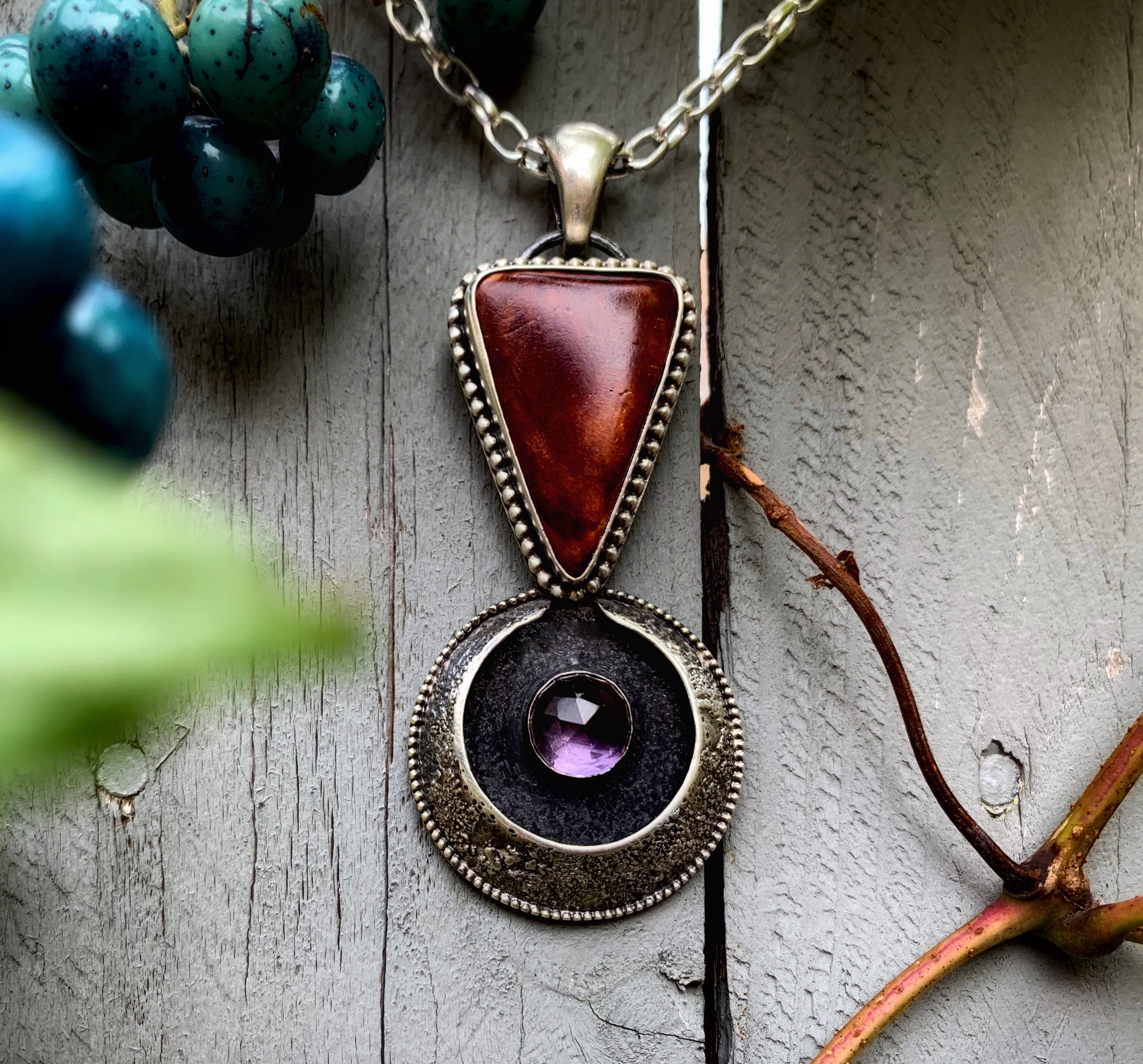 Spiny Oyster Amethyst Necklace