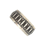 Stamped Repousse Cuff Bracelet