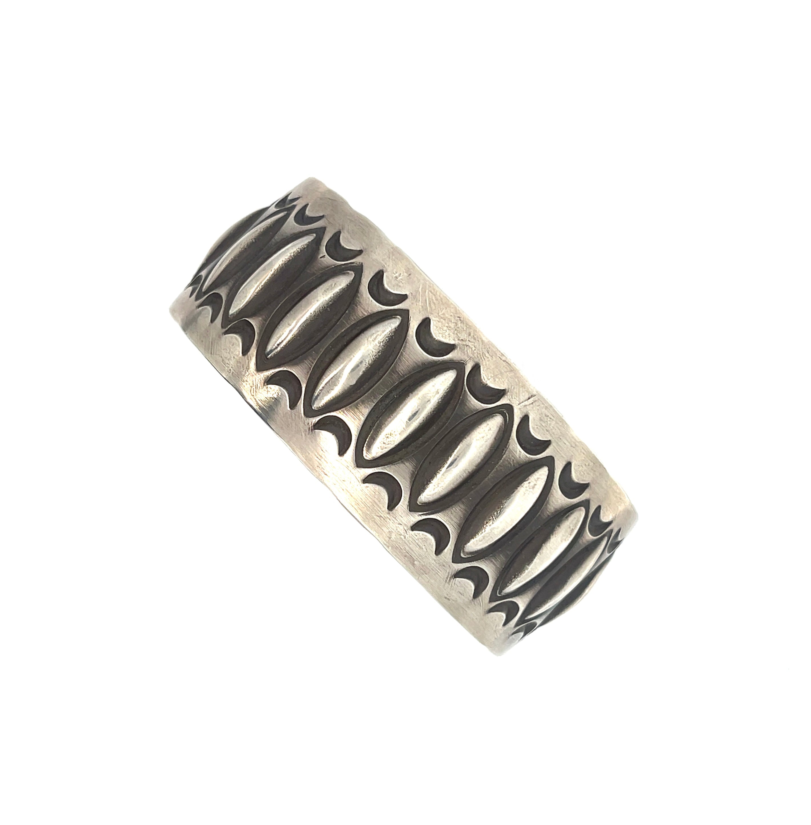 Stamped Repousse Cuff Bracelet