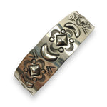 Sterling Silver Repousse Cuff Bracelet