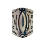 Sterling Silver Shield Maiden Ring III