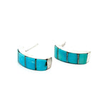 Turquoise Inlay Earrings