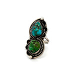 Turquoise Nugget Ring Size 6.5