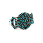 Turquoise Shield Cuff Bracelet