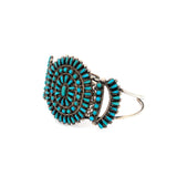 Turquoise Shield Cuff Bracelet