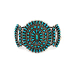 Turquoise Shield Cuff Bracelet