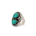 Turquoise Snake Ring Size 10.5