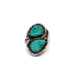 Turquoise Snake Ring Size 10.5