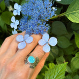 Turquoise Armor Ring - Size 8.5