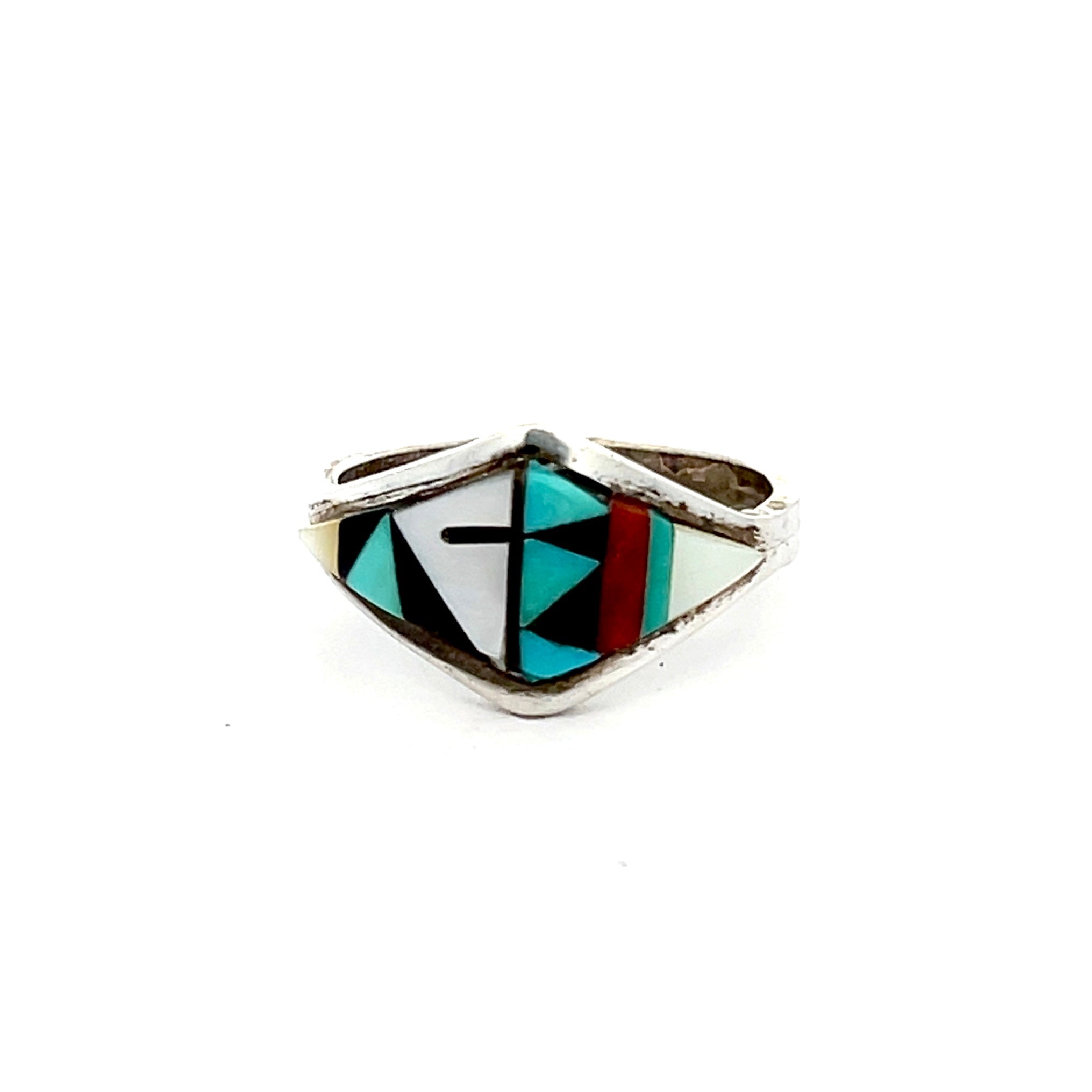 Zuni Inlay Ring Size 6.5