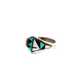 Zuni Inlay Ring Size 6.5
