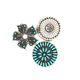 Zuni Turquoise Brooch Pin